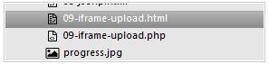 PHP+iframe模拟Ajax上传文件功能示例