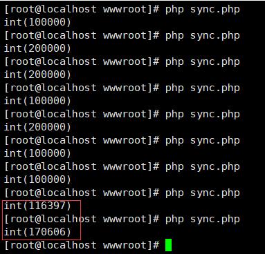 PHP pthreads v3下同步处理synchronized用法示例