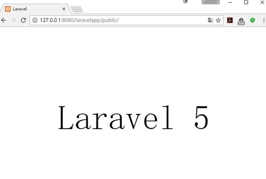 4种Windows系统下Laravel框架的开发环境安装及部署方法详解