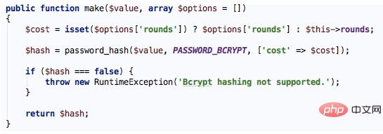 PHP开发者如何做好密码保护以及Laravel底层密码存储和验证实现