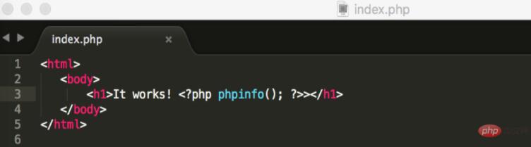 Mac搭建php的开发环境（图文详解）