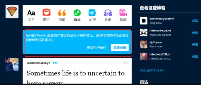 2023年最新Tumblr(汤不热)账号注册教程(电脑端)