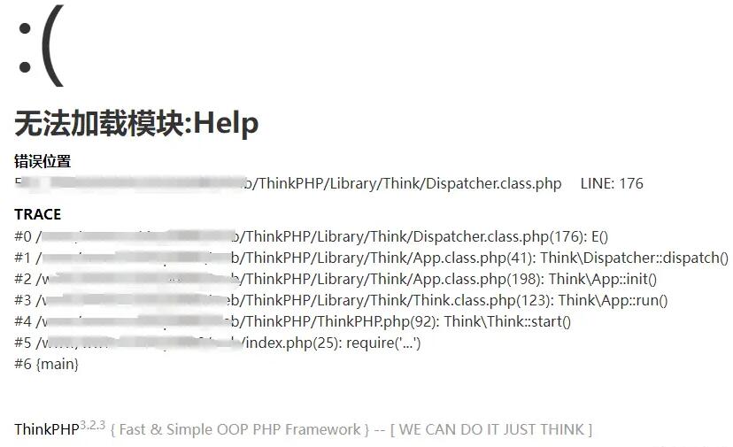ThinPHP无法加载模块问题的解决方案